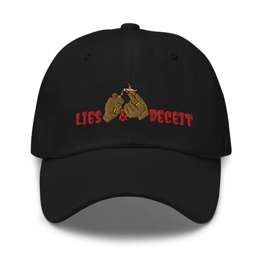 Lies&Deceit Embroidered Dad hat